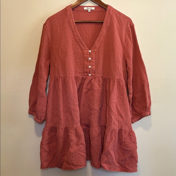 Madewell Lightspun Colette Mini Dress - Picture 2 of 6